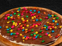 Pizza De Chocolate M&M