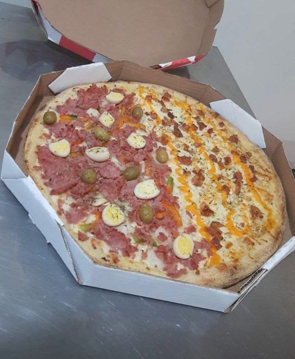 Pizza De 2 Sabores